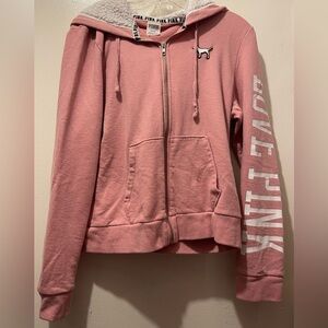 Victoria's Secret Pink Sherpa-Lined Jacket